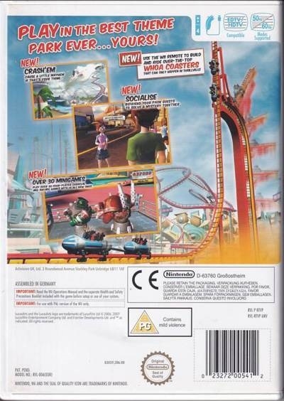 Thrillville: Off the Rails - Nintendo Wii (B Grade) (Genbrug)